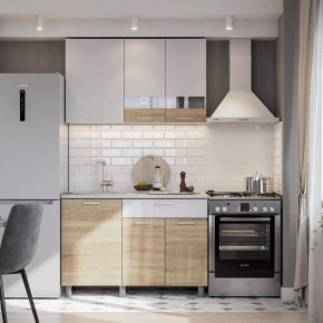 Кухонный гарнитур КГ-4(1200) в Минусинске - minysinsk.mebelnovo.ru | фото