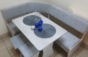 Кухонный уголок Миссия V велюр (цемент) в Минусинске - minysinsk.mebelnovo.ru | фото