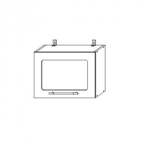 Опера ВПГС 500 шкаф верхний горизонтальный со стеклом в Минусинске - minysinsk.mebelnovo.ru | фото