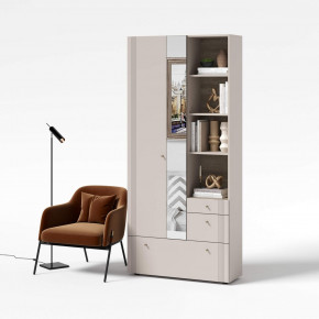 Вешалка с зеркалом Одетта (ВШ1) в Минусинске - minysinsk.mebelnovo.ru | фото